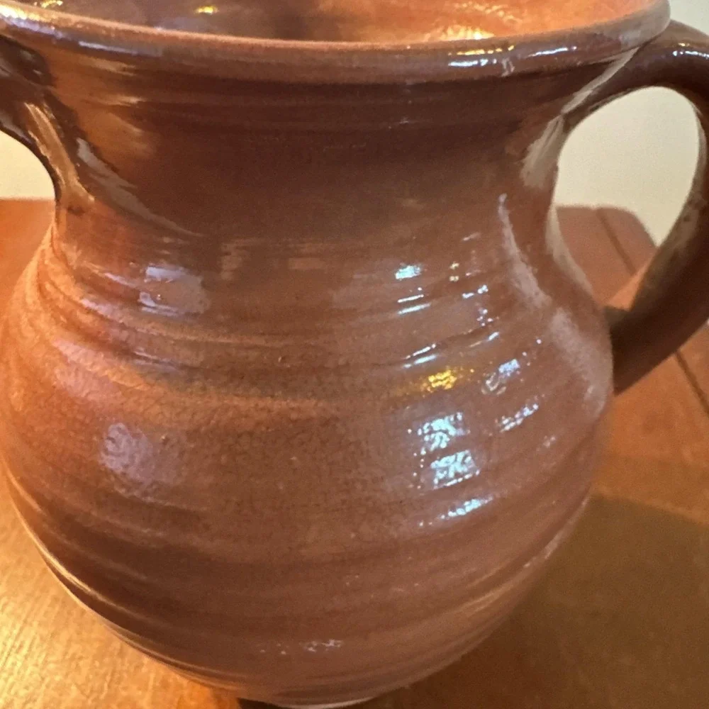 Old Sturbridge Village VTG Pottery Pitcher Creamer‎